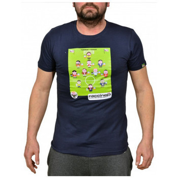 tekstylia Męskie T-shirty i Koszulki polo Faccine Drik Team Niebieski