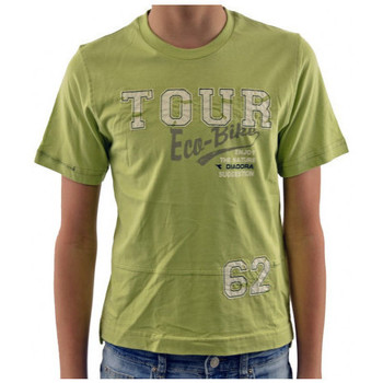 tekstylia Dziecko T-shirty i Koszulki polo Diadora T-shirt Zielony