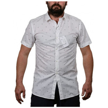 tekstylia Męskie T-shirty i Koszulki polo Jack & Jones Mozz Biały