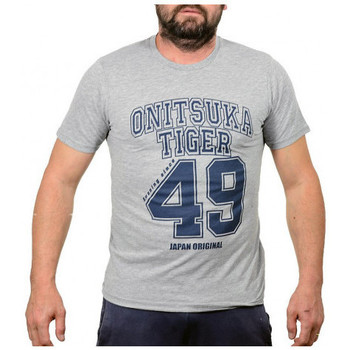 tekstylia Męskie T-shirty i Koszulki polo Onitsuka Tiger Baseball Szary
