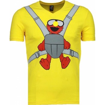 tekstylia Męskie T-shirty z krótkim rękawem Local Fanatic 29227746 Żółty