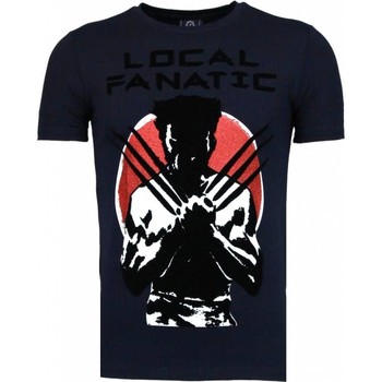 tekstylia Męskie T-shirty z krótkim rękawem Local Fanatic 27346994 Niebieski