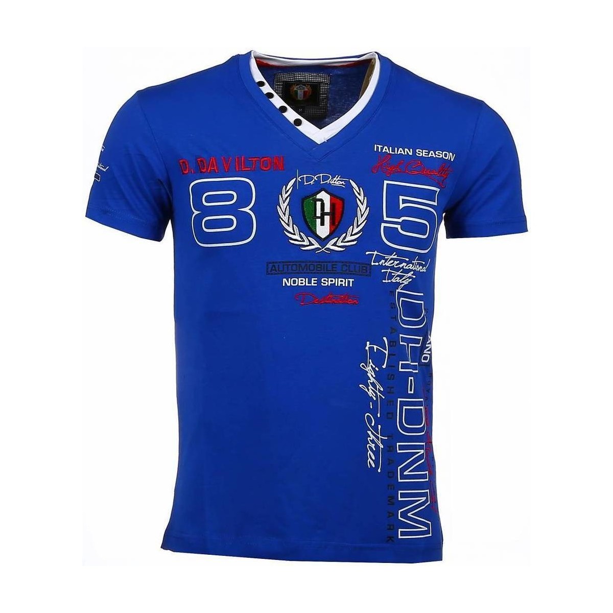 tekstylia Męskie T-shirty z krótkim rękawem David Copper 5112930 Niebieski