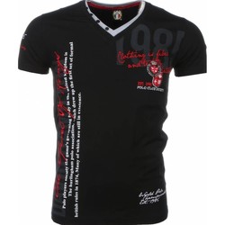 tekstylia Męskie T-shirty z krótkim rękawem David Copper 6694641 Czarny