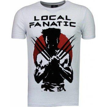 tekstylia Męskie T-shirty z krótkim rękawem Local Fanatic 27347140 Biały