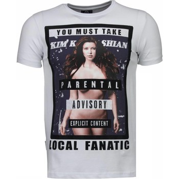 tekstylia Męskie T-shirty z krótkim rękawem Local Fanatic 20777100 Biały