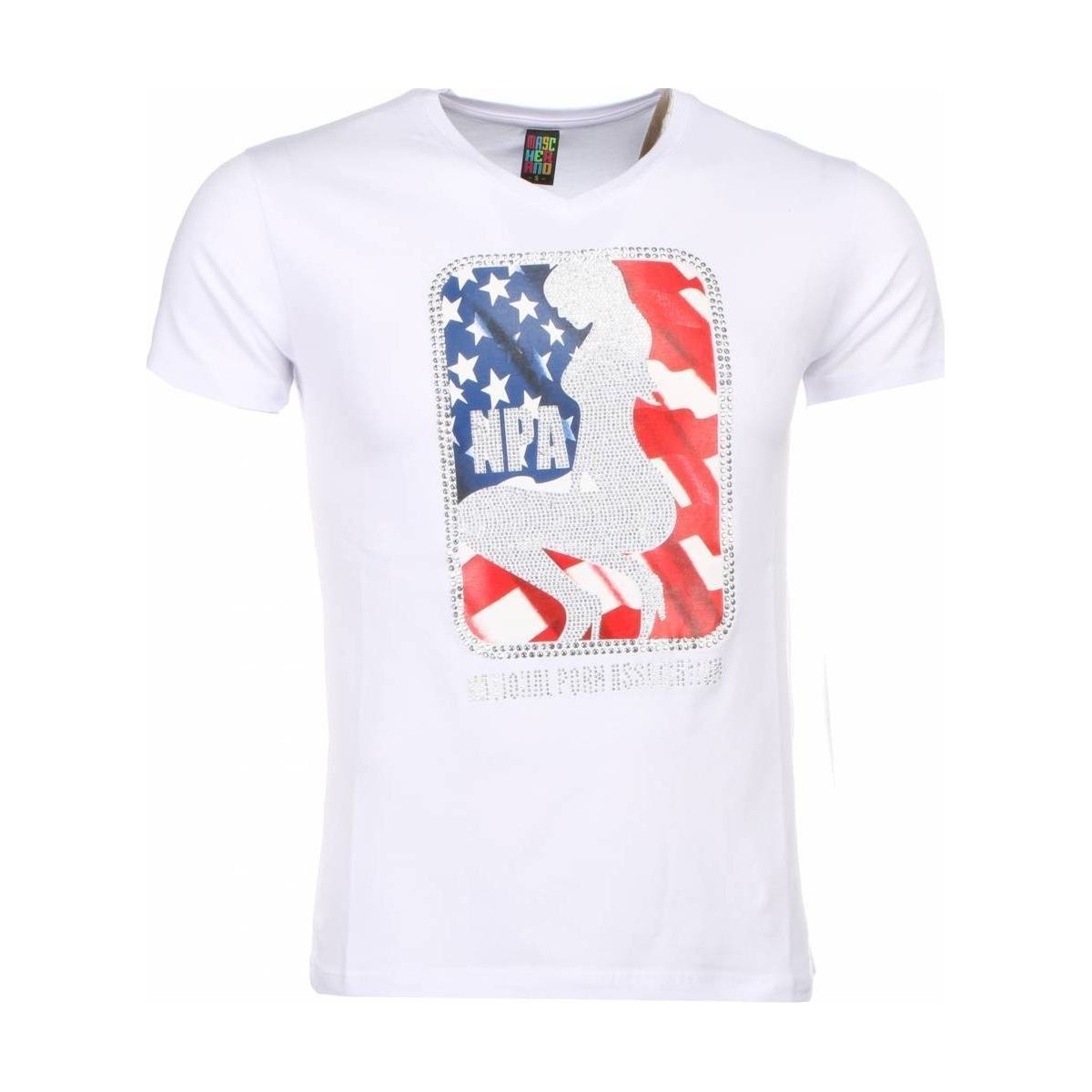 tekstylia Męskie T-shirty z krótkim rękawem Local Fanatic 6688856 Biały