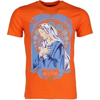 tekstylia Męskie T-shirty z krótkim rękawem Local Fanatic 3076430 Pomarańczowy