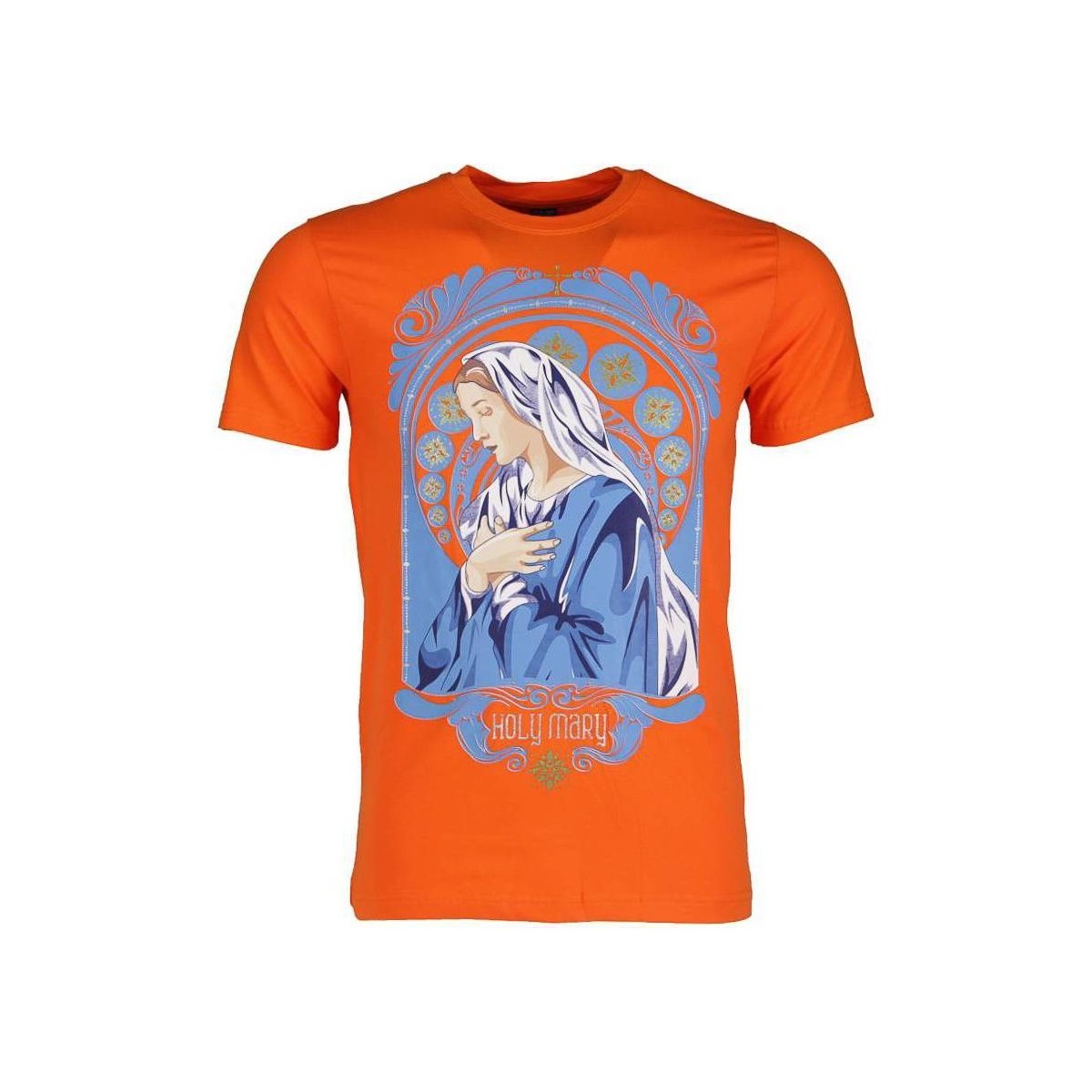 tekstylia Męskie T-shirty z krótkim rękawem Local Fanatic 3076430 Pomarańczowy