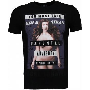 tekstylia Męskie T-shirty z krótkim rękawem Local Fanatic 20776572 Czarny