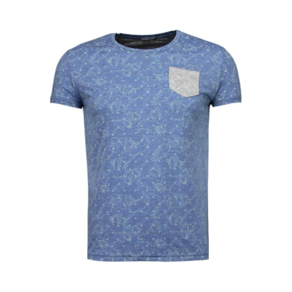 tekstylia Męskie T-shirty z krótkim rękawem Bn8 Black Number 25413714 Niebieski