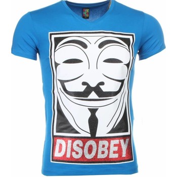 tekstylia Męskie T-shirty z krótkim rękawem Local Fanatic 6688872 Niebieski
