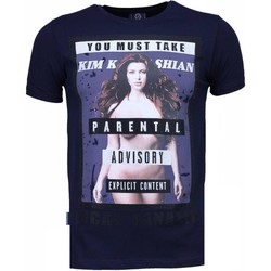 tekstylia Męskie T-shirty z krótkim rękawem Local Fanatic 20776654 Niebieski