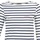 tekstylia Damskie T-shirty z długim rękawem Betty London IFLIGEME Biały / Niebieski