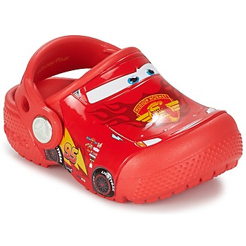 Buty Dziecko Chodaki Crocs Crocs Funlab Light CARS 3 Movie Clog Czerwony