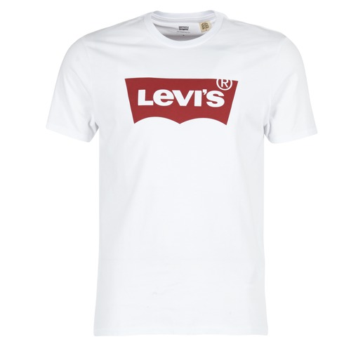 tekstylia Męskie T-shirty z krótkim rękawem Levi's GRAPHIC SET-IN Biały