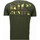 tekstylia Męskie T-shirty z krótkim rękawem Local Fanatic 44532032 Zielony