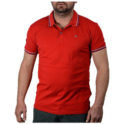 tekstylia Męskie T-shirty i Koszulki polo Napapijri ELDIS STRIPEA Czerwony