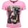 tekstylia Męskie T-shirty z krótkim rękawem Local Fanatic 7704063 Różowy