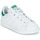 Buty Dziecko Trampki niskie adidas Originals STAN SMITH C Biały / Zielony
