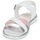 Buty Dziewczynka Sandały Citrouille et Compagnie IZOEGL Biały / Różowy / Argenté
