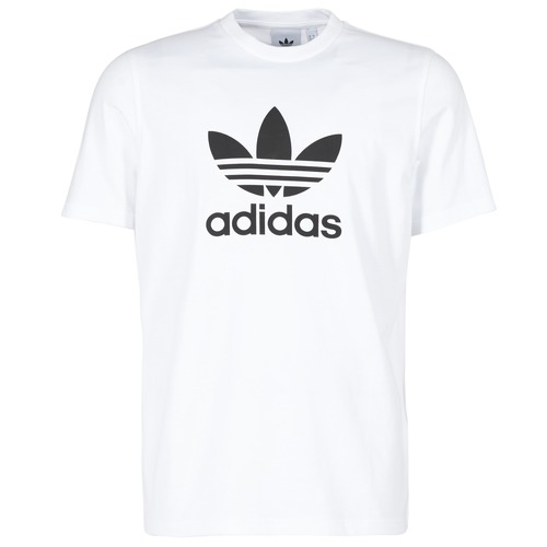 tekstylia Męskie T-shirty z krótkim rękawem adidas Originals TREFOIL T-SHIRT Biały