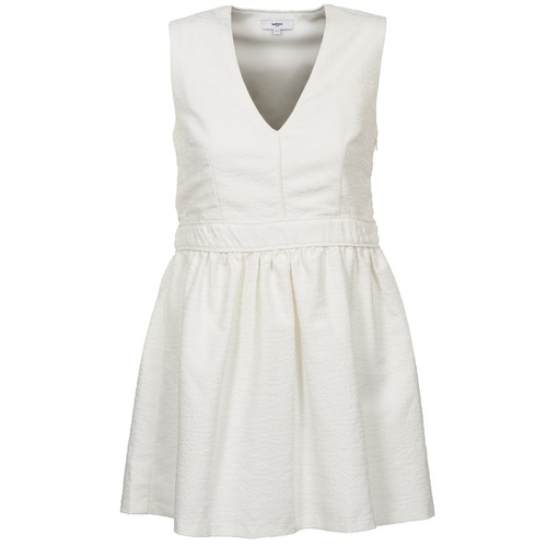 tekstylia Damskie Sukienki krótkie Suncoo CAGLIARI Biały