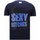 tekstylia Męskie T-shirty z krótkim rękawem Local Fanatic 64900106 Niebieski