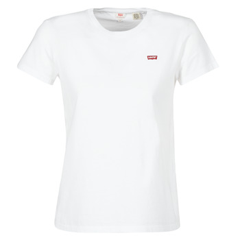 tekstylia Damskie T-shirty z krótkim rękawem Levi's PERFECT TEE Biały