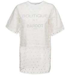 tekstylia Damskie Bluzy Brigitte Bardot ANASTASIE Ecru