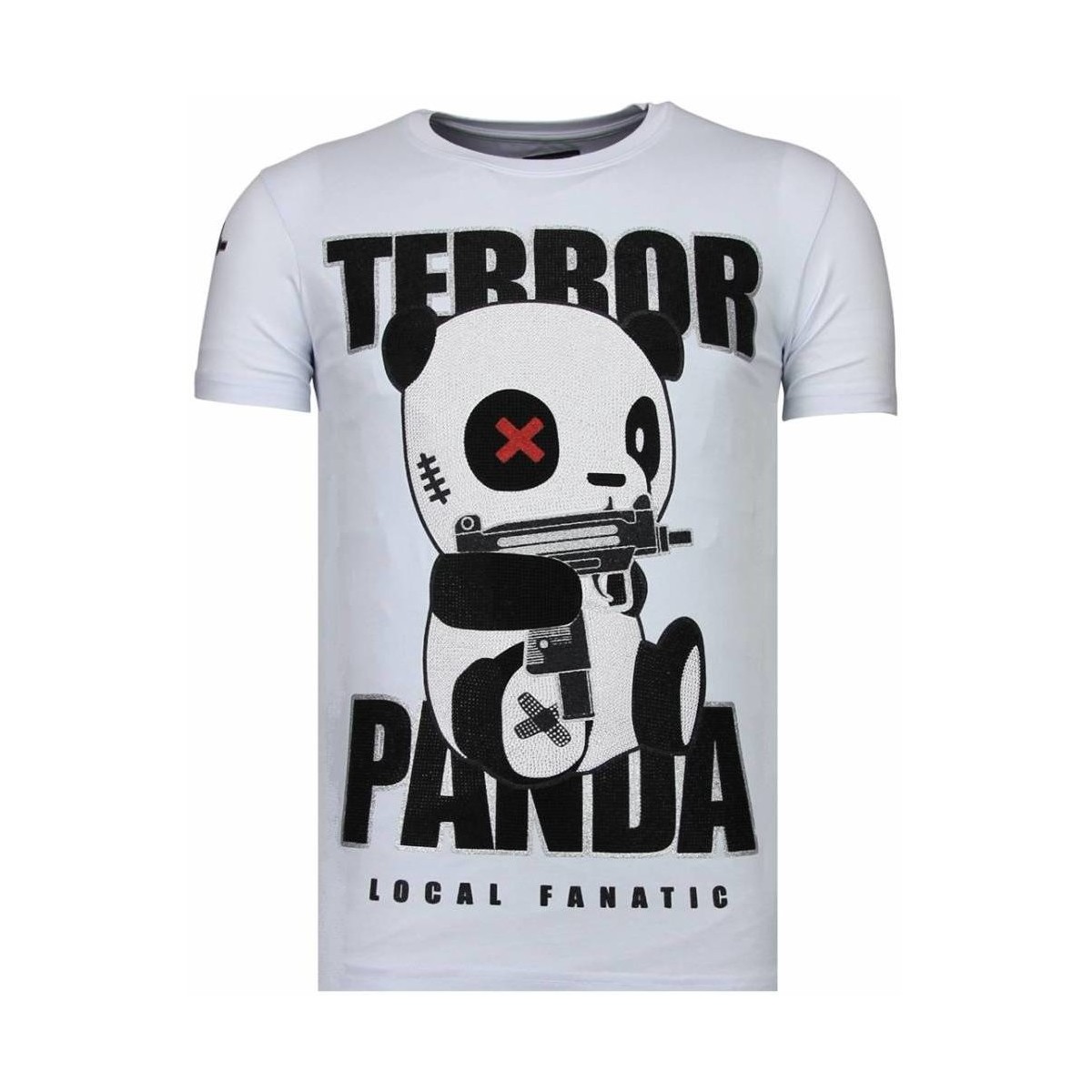 tekstylia Męskie T-shirty z krótkim rękawem Local Fanatic 65014397 Biały