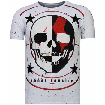 tekstylia Męskie T-shirty z krótkim rękawem Local Fanatic 65016152 Biały