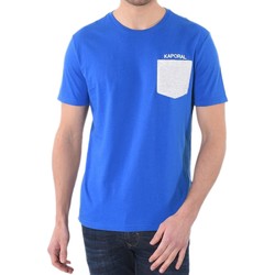 tekstylia Męskie T-shirty z krótkim rękawem Kaporal 113771 Niebieski