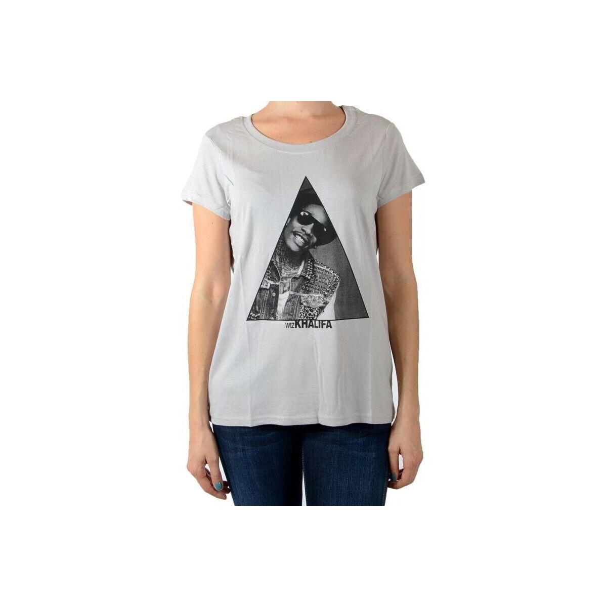 tekstylia Damskie T-shirty i Koszulki polo Eleven Paris 36591 Szary