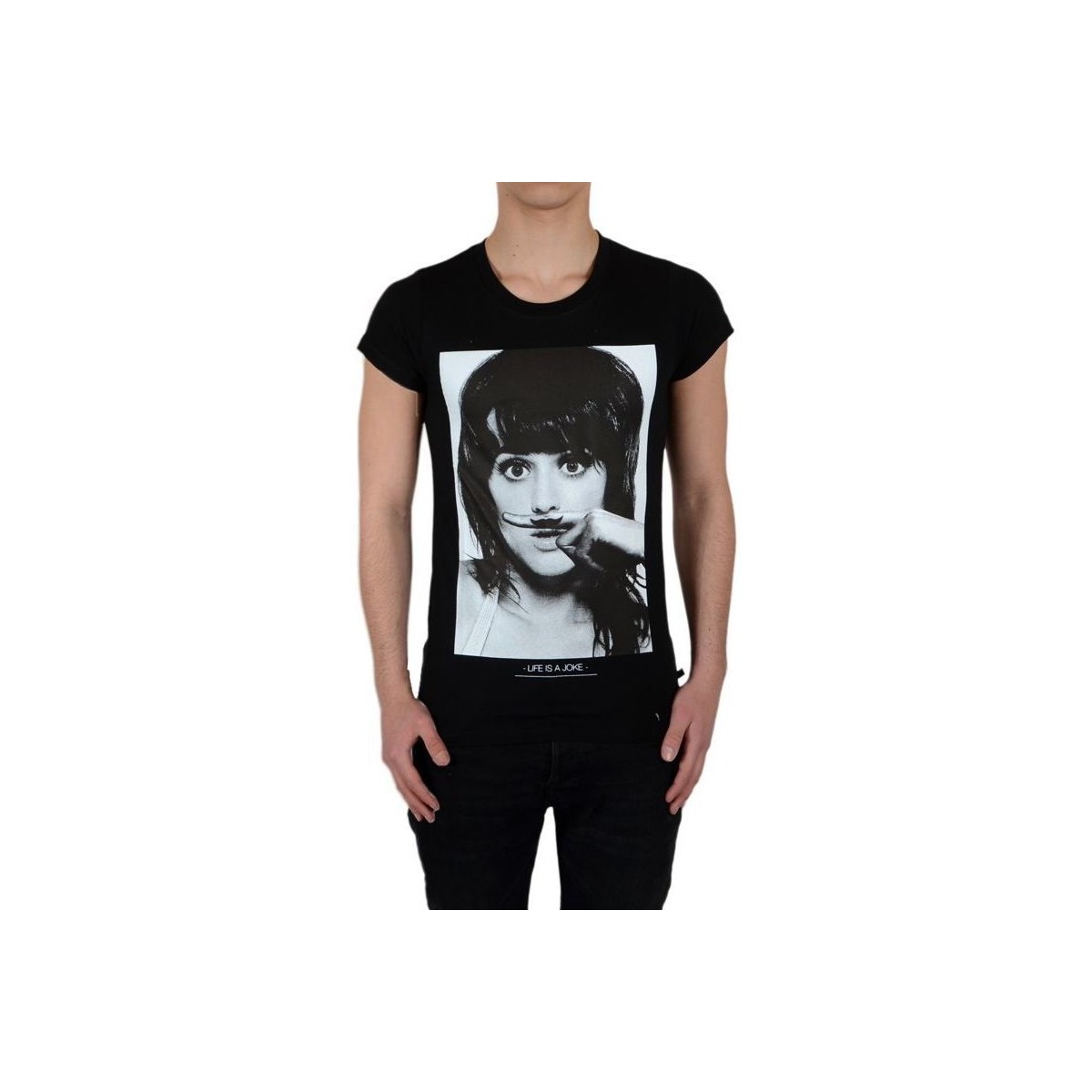 tekstylia Dziewczynka T-shirty z krótkim rękawem Eleven Paris 40401 Czarny