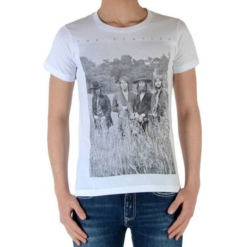 tekstylia Chłopiec T-shirty z krótkim rękawem Eleven Paris 28792 Biały