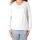tekstylia Dziewczynka T-shirty z długim rękawem Eleven Paris 34513 Biały