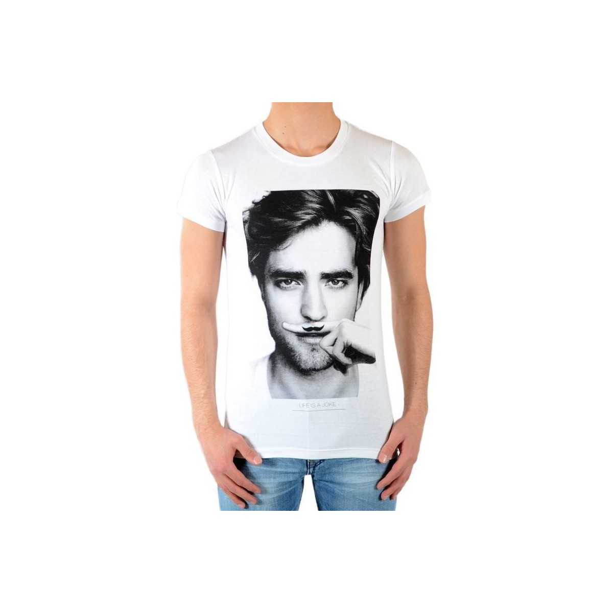 tekstylia Dziewczynka T-shirty z krótkim rękawem Eleven Paris 42677 Biały