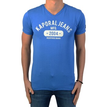 tekstylia Dziewczynka T-shirty z krótkim rękawem Kaporal 110197 Niebieski